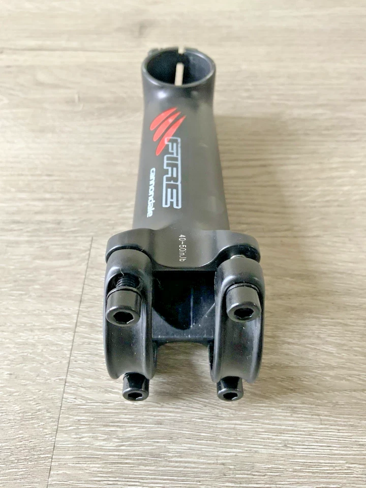 CANNONDALE FIRE THREADLESS STEM 120 MM 1 1/8 INCH CLAMP 31.8 MM 140 GRAMS - Image 2 of 4