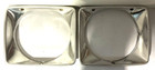 <!--F#f_0-->Holden HJ HX HZ Pair of Single Headlight Surrounds Original GMH Good Condition<!--F/-->
