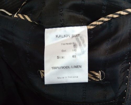 TIGER OF SWEDEN Kalkin Wool Suit UK 38 Blazer EU 48 Jacket W32 L34 Pants 2 PCS S - Picture 5 of 8