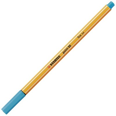Stabilo Point 88-0.4mm Fineliner Pen - Light Blue