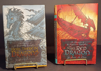 The Chronicles of the Imaginarium Geographica HCDJ Books 1 &2 Dragons Red Dragon