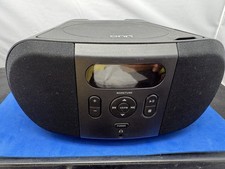 ONN Model  OND19AAA02 RS CD Player Boombox Radio Color Black Tested Working