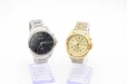 T x2 Vintage Seiko Gents Quartz Kinetic Watches inc, 50m 5M43, 100m 5M83 Running
