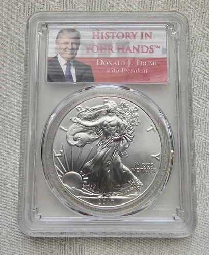 2017 $1 American Silver Eagle - PCGS MS70 First Strike