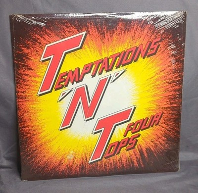 TNT Temptations 'N' Four Tops Vinyl 3LP 1986 Record SE10523 Sealed New Soul R&B
