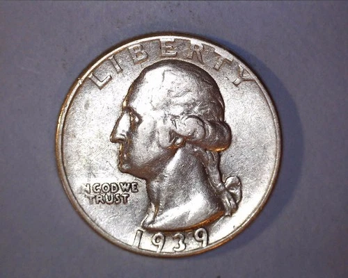 1939-D Washington Quarter XF/AU **821-5