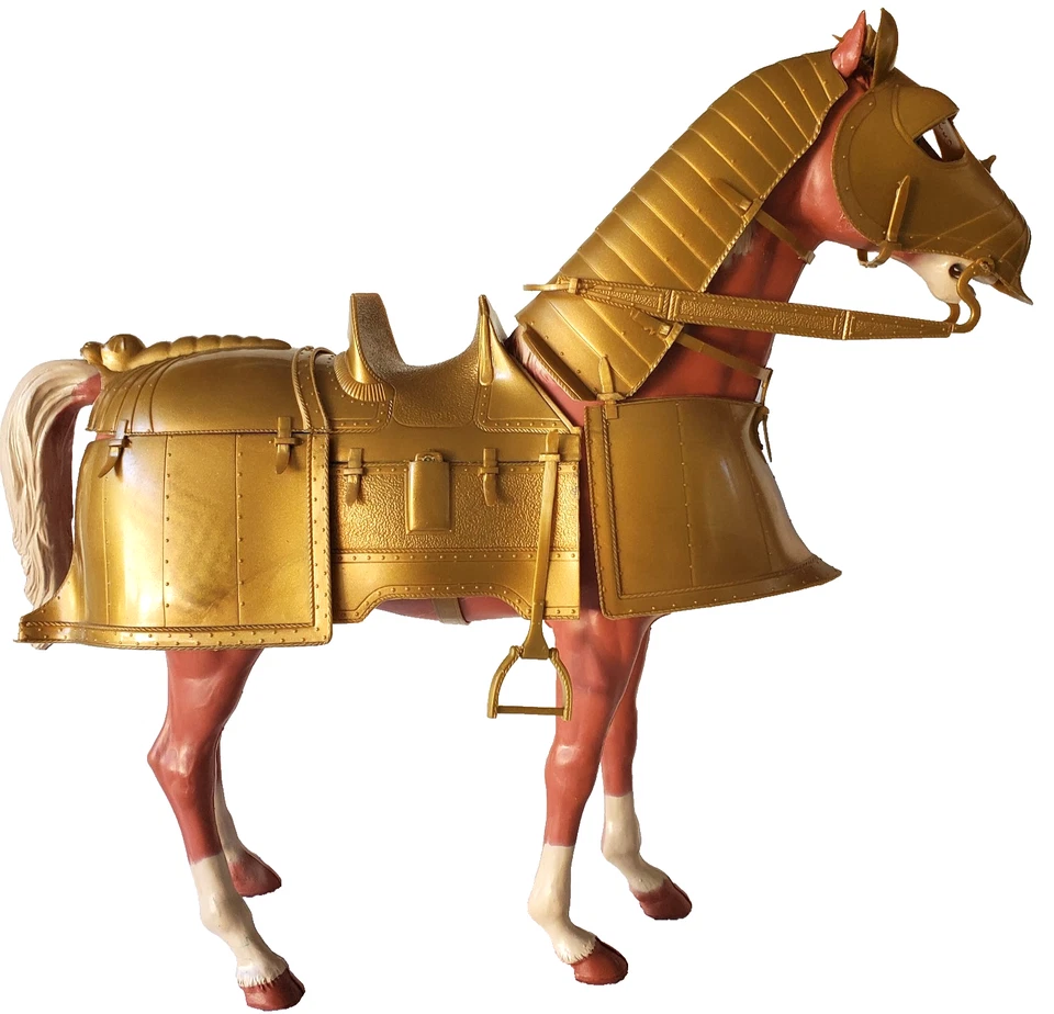 Caballo Blindado Caballeros Nobles Marx de Colección "Bravo" ***CASI COMO NUEVO*** Foto 3 de 4