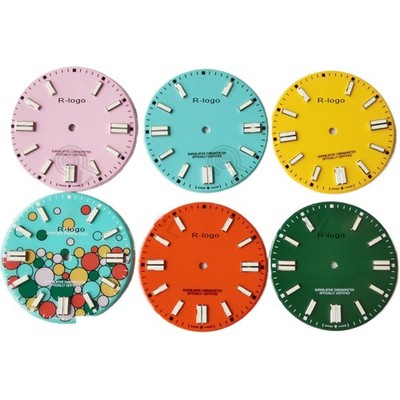 Watch Dial For R labor-consuming constant 124300 114300 126000 116300 Parts