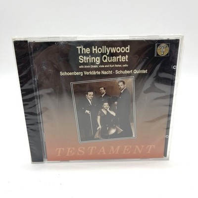 The Hollywood String Quartet Nacht Schubert Quintet CD Testiment