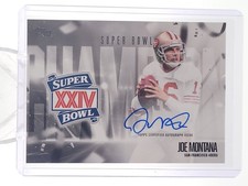 JOE MONTANA 2026 TOPPS FLAGSHIP SUPER BOWL CHAMPION SIGNATURE #SBCS-JMO Q6031