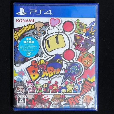 PlayStation4 - Super Bomberman R  (Japanese Version) New Sealed