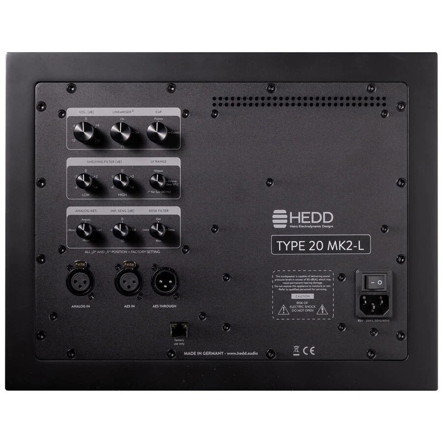 Aktiv-Monitor HEDD Type 20-R MK2 Black Aktiv Monitor Abhörmonitor NEU - Bild 2 von 2