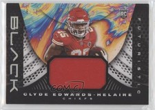 2020 Panini Black Futuristic Relics Silver 38/75 Clyde Edwards-Helaire #F11 5w7