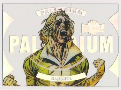 2020 Marvel Metal Universe X-Men Palladium #3 Banshee