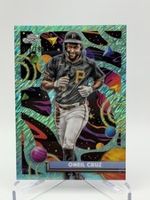2025 Topps Cosmic Chrome - Oneil Cruz #49 Aqua Equinox Refractor /199