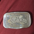 Hard Knox Metals Buffalo Bullion 2 Troy Ounce  .999 Silver Pour With Naughty Art