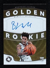 2019 Panini Opulence Golden Rookie Graphs 34/49 Brandon Clarke #GRG-BC Auto 9ih