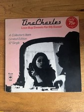 Tina Charles: Love Bug/Sweets For My Sweet 12" Vinyl Single 1977 Very Good