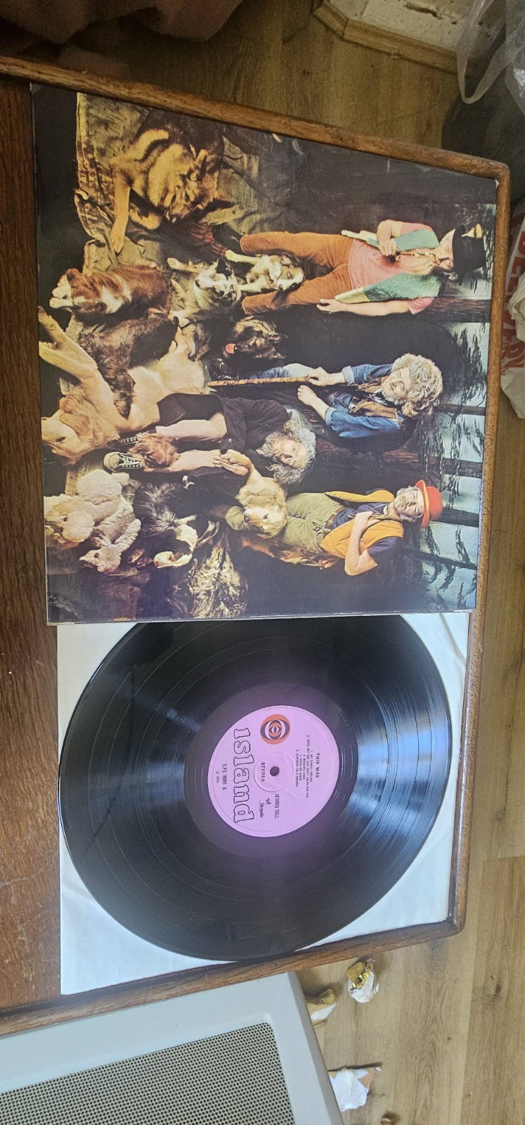 **EX+** Jethro Tull This Was 1969 UK Early Press Pink Island Vinyl Lp