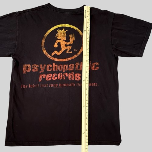 ICP Shirt Mens M Black Insane Clown Posse Nov 13 New Oasis Tour Tee Vintage - Picture 9 of 11