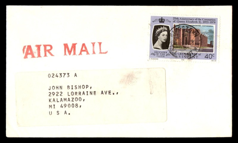 Mayfairstamps St Vincent Kingstown to USA Queen Coronation Cover aaz_70675