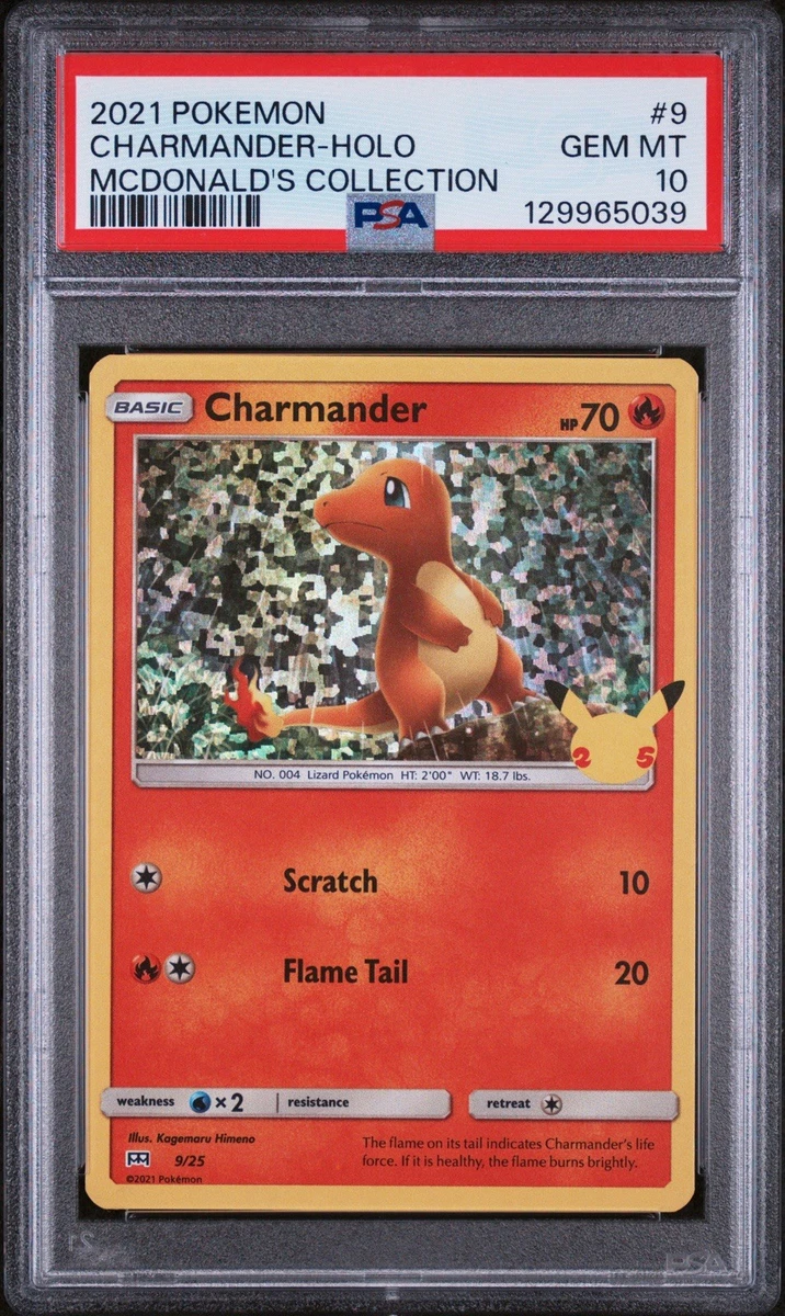 Charmander 009/025 McDonald's 25th Anniversary for sale | eBay