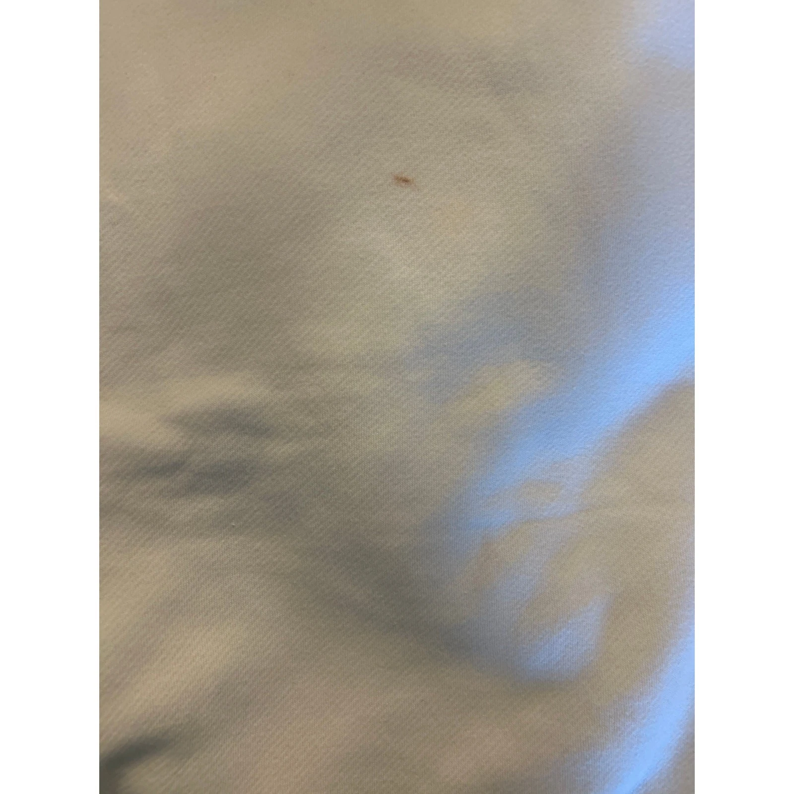 OFF WHITE J. Felpa con cappuccio Crew Heritage in pile avorio media