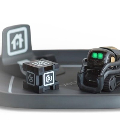 Anki Vector Robot Toy with Charging Base and Interactive Cube