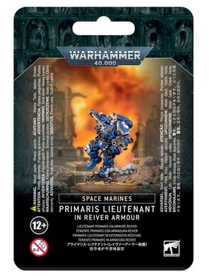 Space Marines Primaris Lieutenant in Reiver/Phobos Armour - Warhammer 40k 48-64C