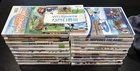Nintendo Wii Games Lot Of 21 w/ Mario Kart Indiana Jones Monkey Ball w/ Cases