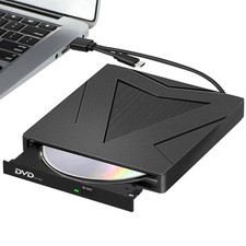 Masterizzatore CD DVD Esterno USB 3.0 Type C Lettore RW Per PC Laptop Mac
