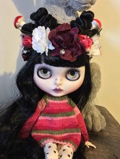 Custom Blythe Doll Factory OOAK “Bug” by Dollypunk21 *Free Extra Hands*