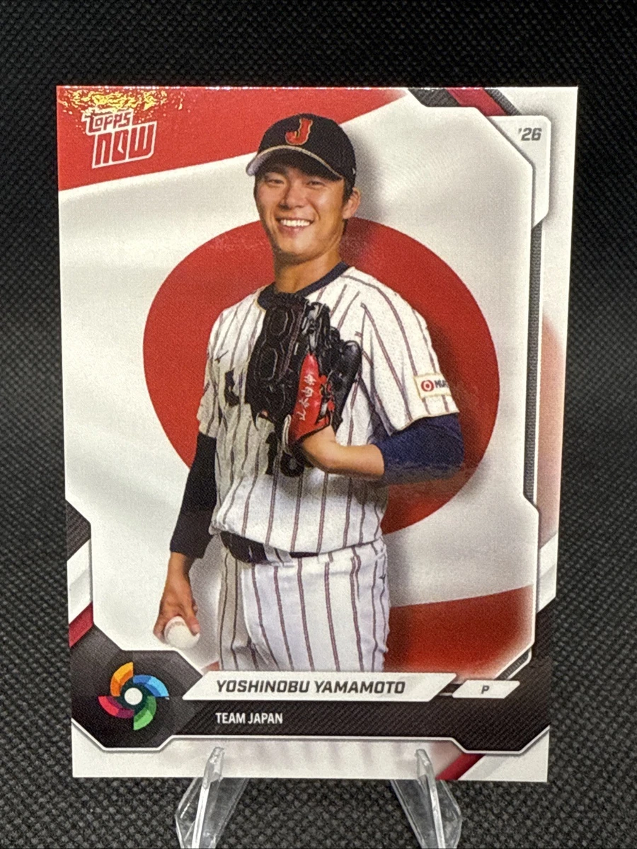 25+ Topps Now World Baseball Classic Team Japan 2026 Yoshinobu