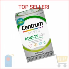 Centrum Silver Multivitamin for Adults 50 Plus, Multivitamin/Multimineral Supple