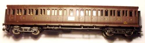 RIVAROSSI art. 2508 FS CARROZZA 100 PORTE 2°Cl LIVREA MARRONE | Zustand: Usato
