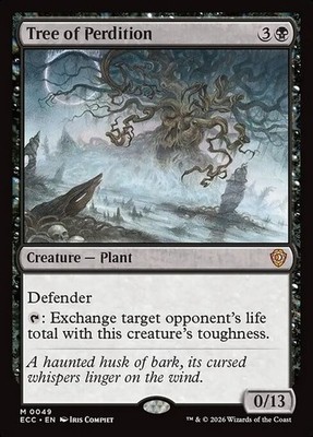 *MtG: TREE OF PERDITION - Commander Lorwyn Eclipsed Mythic - magicman-europe*