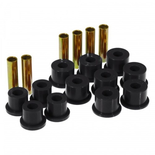 Prothane Spring & Shackle Bushings For Chevy C1500 Suburban 1992-1999 | Black