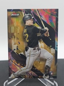 2024 Topps Finest Uncommon Gold Refractor 11/25 Henry Davis #163 Rookie RC