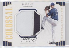 2019 National Treasures Rookie Colossal Materials Holo Gold 2/25 Jacob Nix 0s5