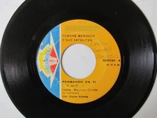 CHECHE MENDOZA Y SUS SATELITES - VENEZUELA SALSA GUAGUANCO 7" COLOMBIA