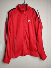 Vintage Nike Zip Up Athletic Jacket Long Sleeve Men's Large Soccer Jacket