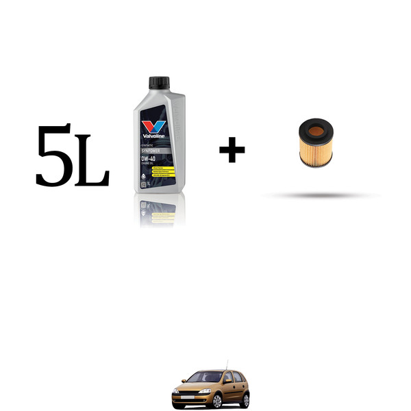 ÖLfilter Kit Und 5L FüR Opel Corsa C 1.7 DTI 55KW Ab 2000-image