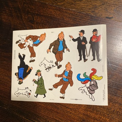 Edition Atlas Hergé: Tim und Struppi - 8 Aufkleber