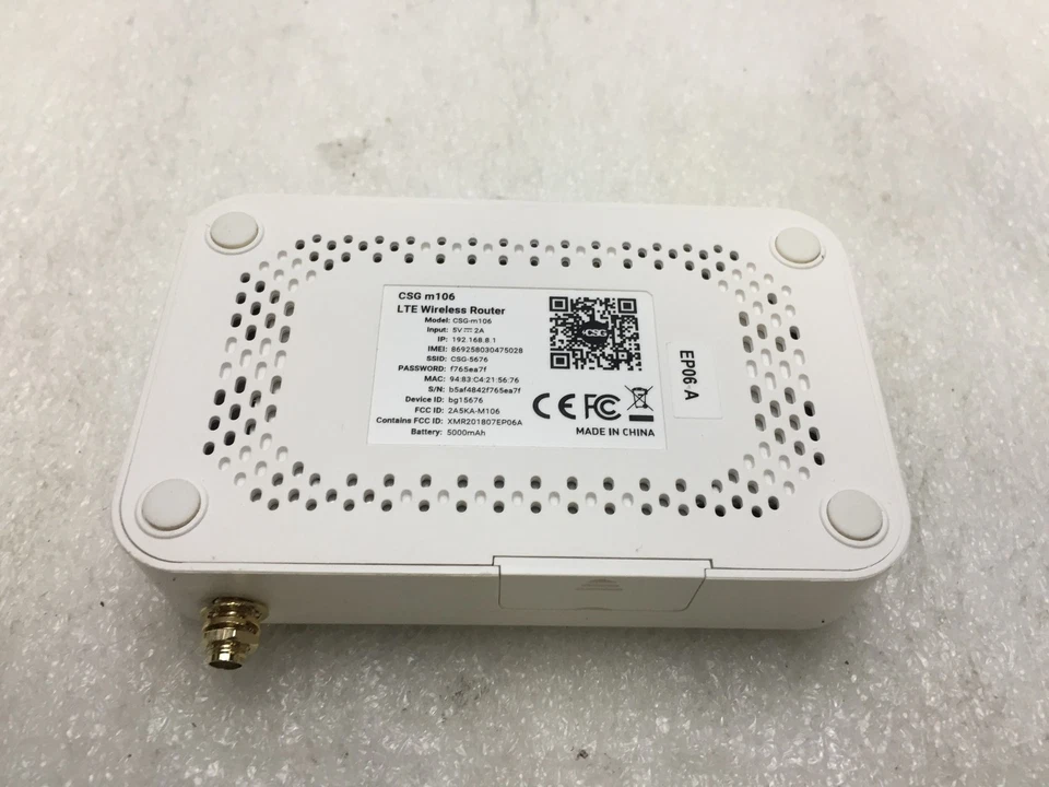 CSG M106 CSG-m106 4G LTE Gateway Wireless Router NO Antennas/Adapter RESET - Image 4 of 4