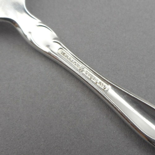 1 Wallace My Love Sterling Silver Salad Fork 6 1/2" Vintage Estate Flatware - Picture 5 of 5