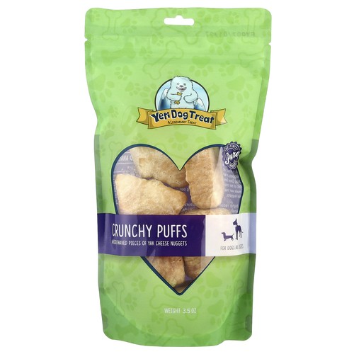 Crunchy Puffs, For Dogs, All Sizes, 3.5 oz
