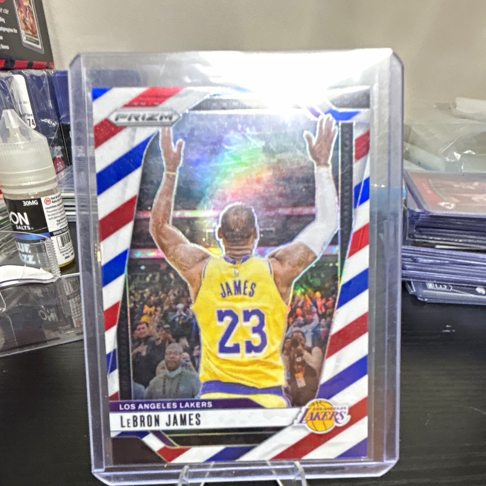 LeBron James 2024 Prizm #130 Red White Blue Price Guide - Sports