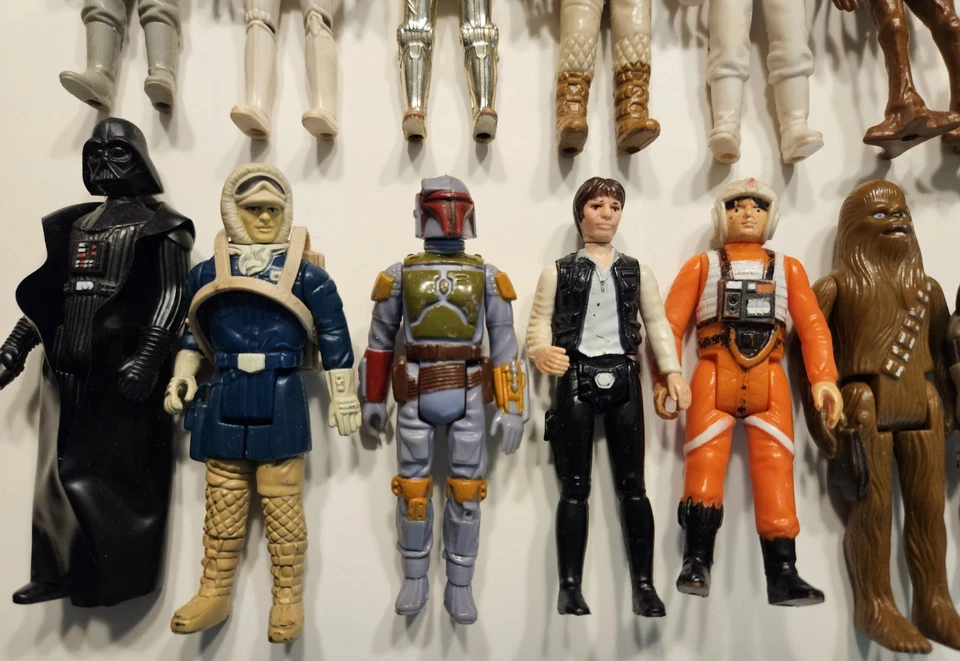 Lot Of Vintage 1970's Star Wars Figures  Yoda R2d2 Guns - Image 4 of 4