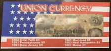 Civil War Parchment Currency Sets