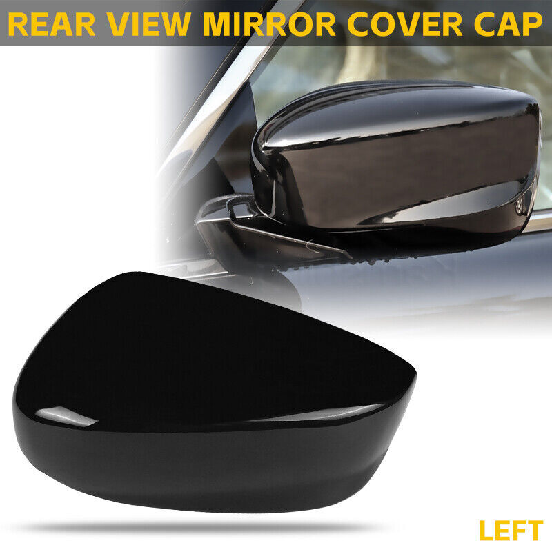 Driver And Passenger Side Covers Pair Of Black Mirror Cover Caps For 2008-2013 Honda Accord - LH & RH Side, ABS Plastic 2008-2013 Accord Mirror Cover Caps Pair - Foto 8
